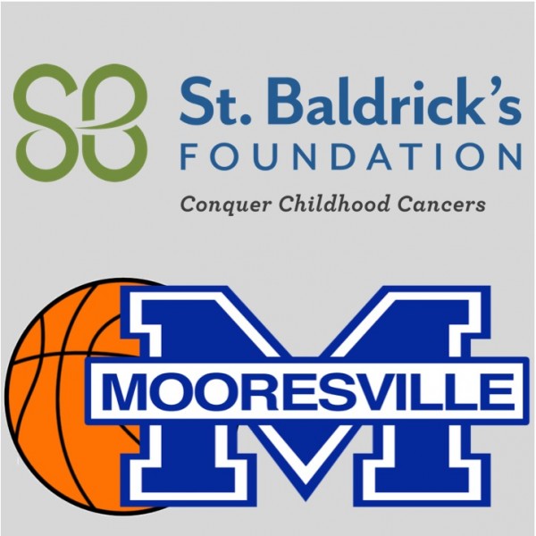Mooresville High School St Baldricks Event Logo