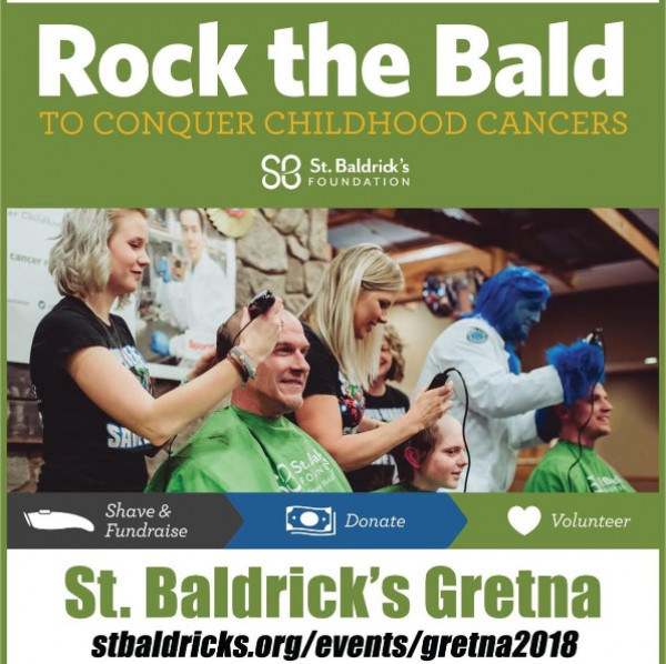 St. Baldrick’s Gretna Event Logo