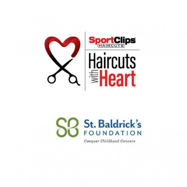 Haircuts with Heart for St. Baldrick's Event Logo