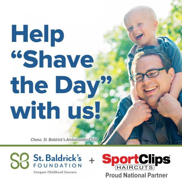 Shave the Day with Sport Clips and Toledo Mud Hens Event Logo