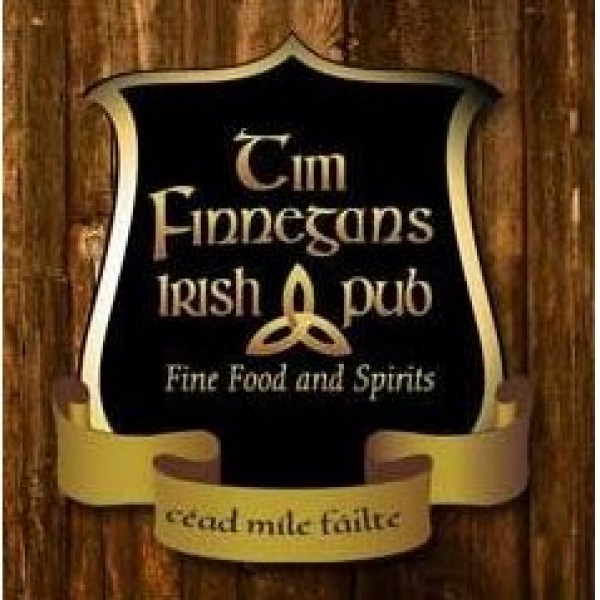 Tim Finnegan’s Irish Pub St. Baldrick’s celebration Event Logo
