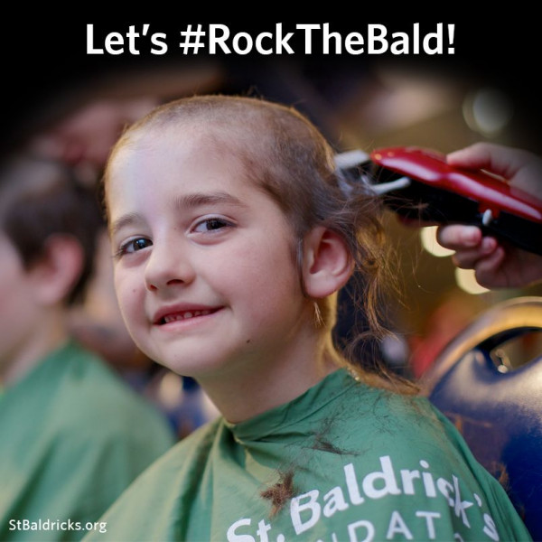 Go Bald at SIH for Childhood Cancer Research! Event Logo