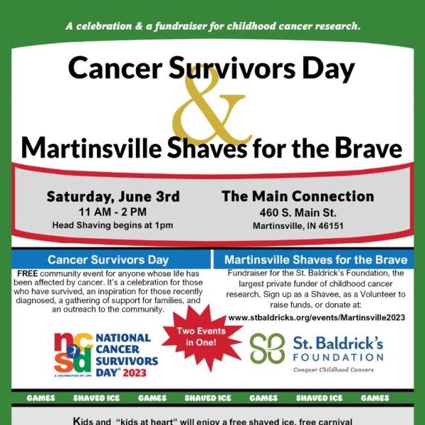 Martinsville Shaves for the Brave Event Logo
