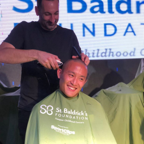 Shavees Unite Against Childhood Cancer Event Logo