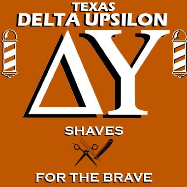 UT Austin - Delta Upsilon Shaves for the Brave (Virtual Event) Event Logo