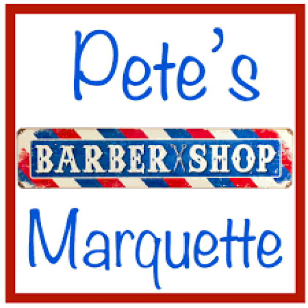 Pete's Barber Shop Event Logo