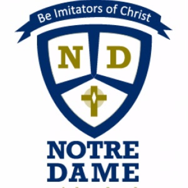 Notre Dame Lancers Against Cancer Event Logo