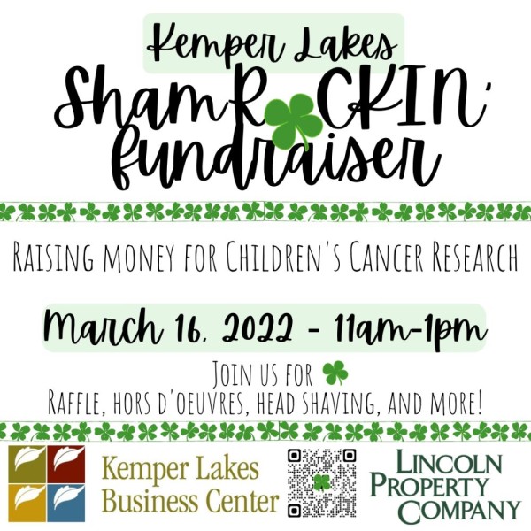 Kemper Lakes ShamROCKIN' fundraiser Event Logo