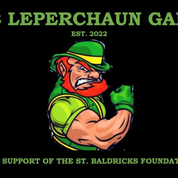 Leprechaun Games to Conquer Kids Cancer Event Logo