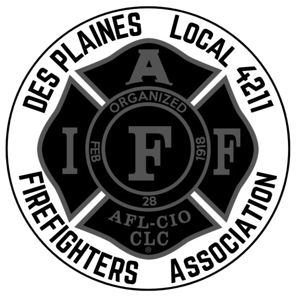 Des Plaines Firefighter's Local 4211 Annual St Baldricks Event Logo