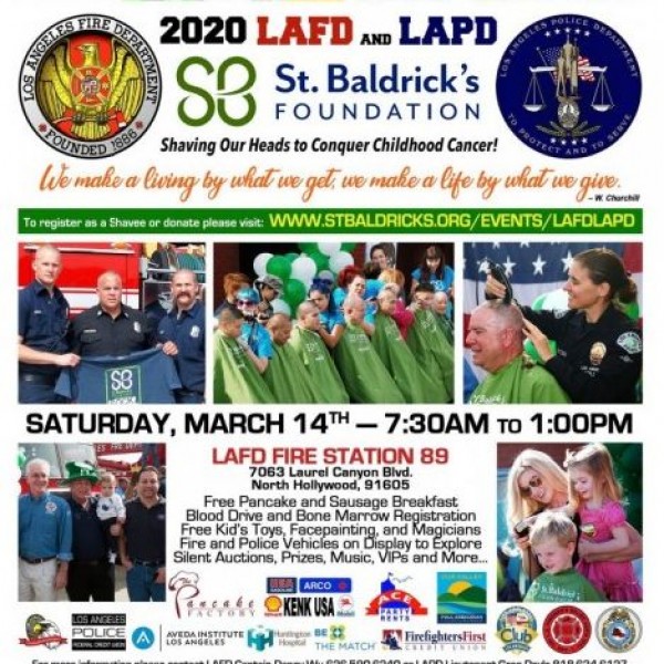 LAFD / LAPD Fire Station 89 - POSTPONED, DATE TO BE DETERMINED Event Logo