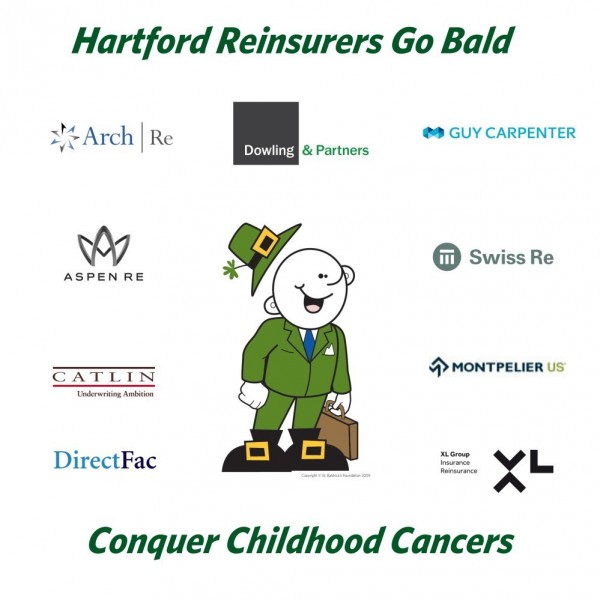 Hartford Reinsurers Go Bald Event Logo