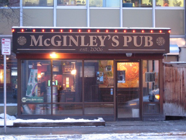 McGinley's Pub Event Logo