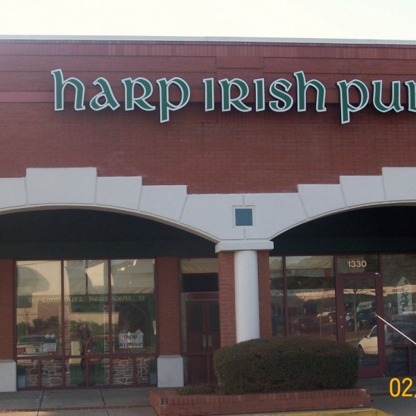 The Harp Irish Pub - Roswell Event Logo