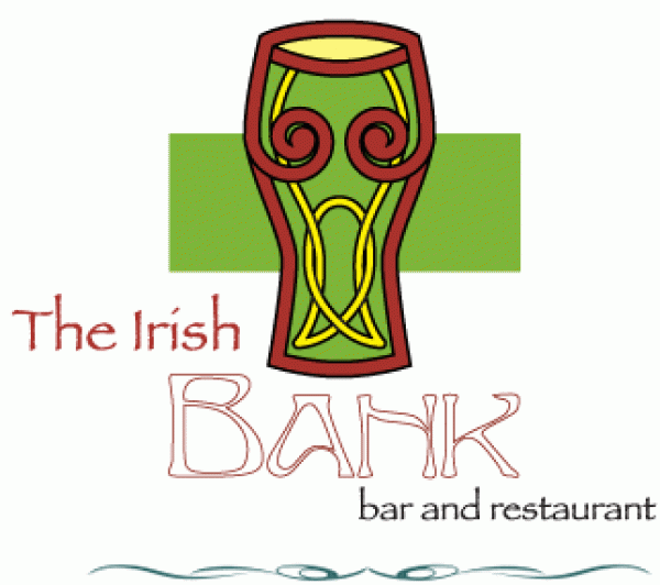 Irish Bank Bar & Restaurant Event Logo