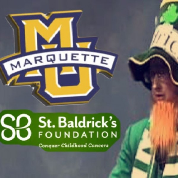 Marquette Evans Scholar St. Baldrick's Event Logo