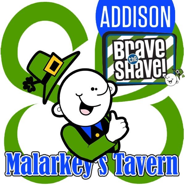 Addison Braves the Shave Event Logo