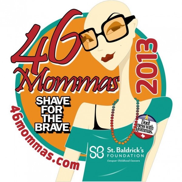 46 Mommas Shave For The Brave 2013 Event Logo