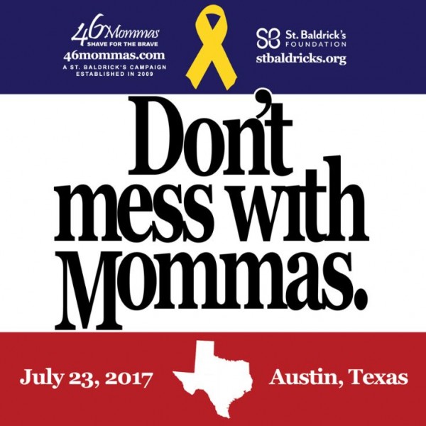 2017 46 Mommas Shave for the Brave Event Logo