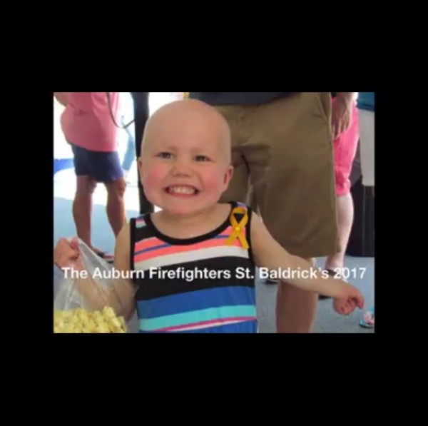 Auburn Firefighters and Knights of Columbus 7th Annual St. Baldrick's Head Shaving Event Event Logo
