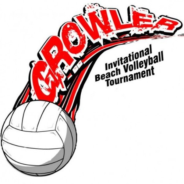 Growler Beach Volleyball Tournament (Springdale Area Recreation Club) Event Logo