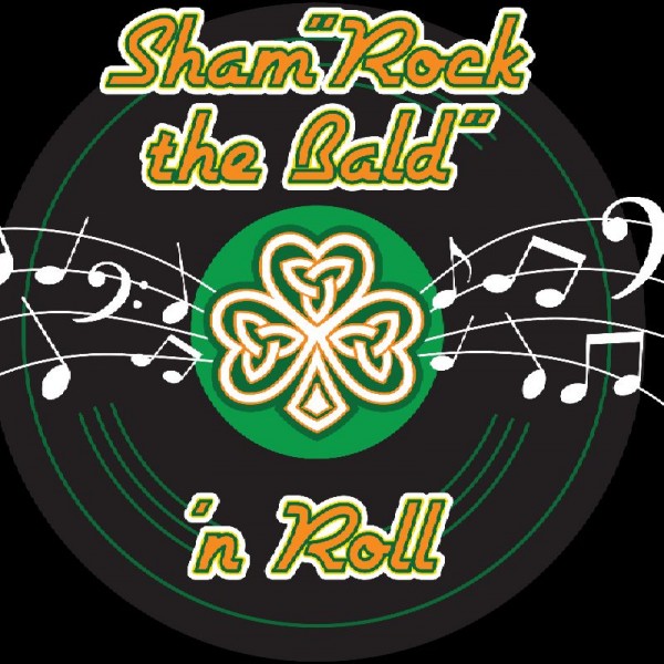 Sham "Rock the Bald" & Roll Event Logo