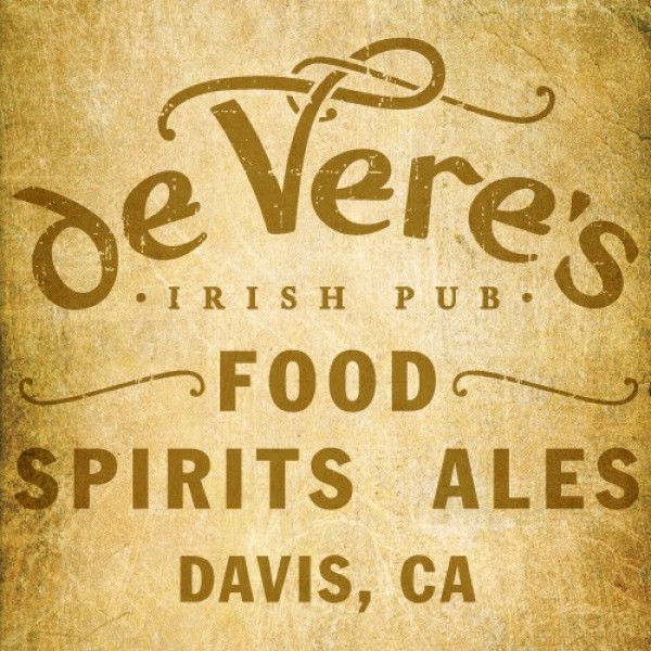 de Vere's Irish Pub, Davis Event Logo
