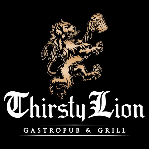 Thirsty Lion’s Give Back Event Logo