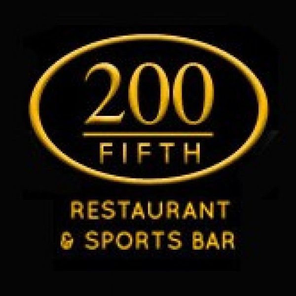 200 Fifth Restaurant & Sports Bar Event Logo