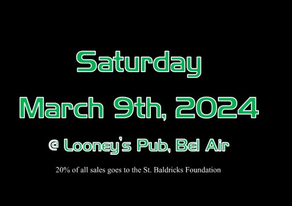 Looney's Pub - Bel Air - March 9, 2024 Event Logo