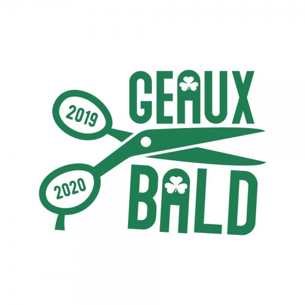 Geaux Bald 2020 - LSU Health Shreveport Event Logo