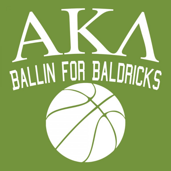Alpha Kappa Lambda's Ballin' For Baldrick's Event Logo