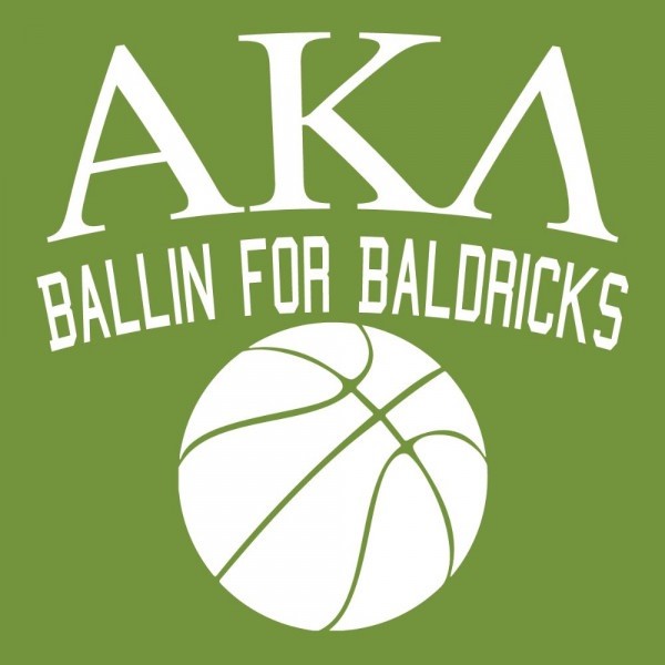 Alpha Kappa Lambda's Ballin' For Baldrick's Event Logo