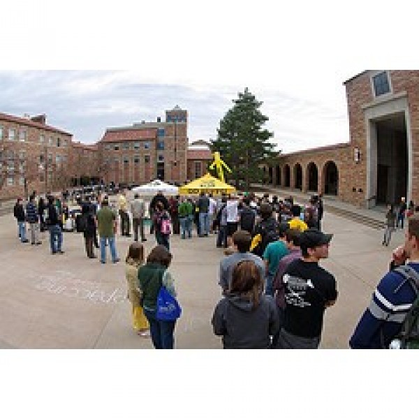 University of Colorado Boulder: UMC Fountains Event Logo