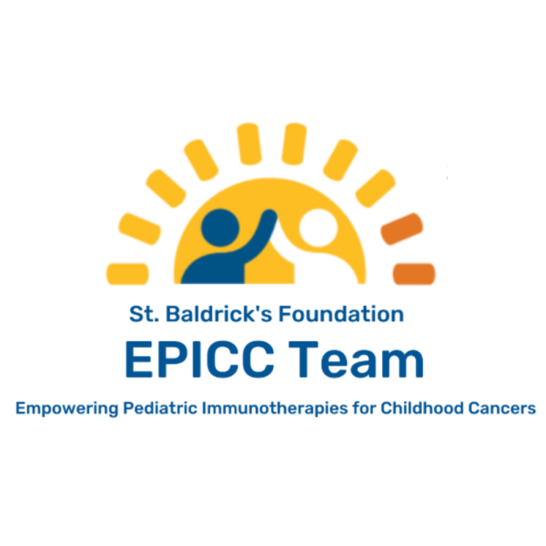 Logo for St. Baldrick's-SU2C Pediatric Cancer Dream Team