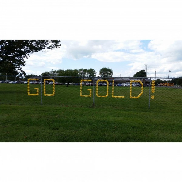 Harrison Township, NJ Goes Gold Fundraiser Logo
