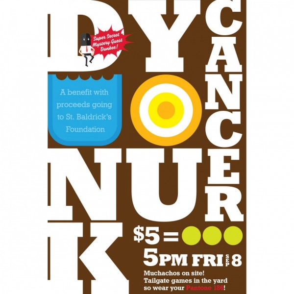 Dunk You Cancer Fundraiser Logo