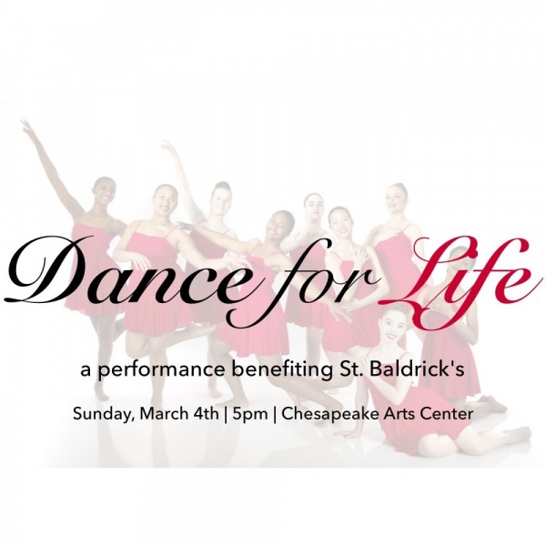 Dance For Life - a dance performance benefiting St. Baldrick's Fundraiser Logo