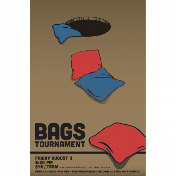 Bags Tournament Fundraiser Logo