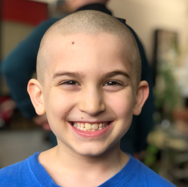 Solly Shaved His Head Fundraiser Logo