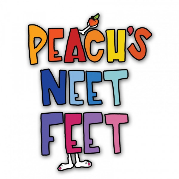 Peach's Neet Feet Fundraiser Logo