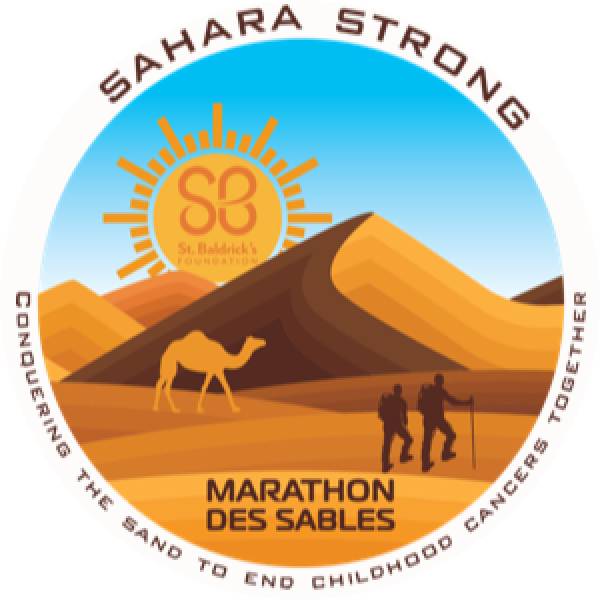 Sahara Strong: Conquering the Sand to End Childhood Cancers Together Fundraiser Logo
