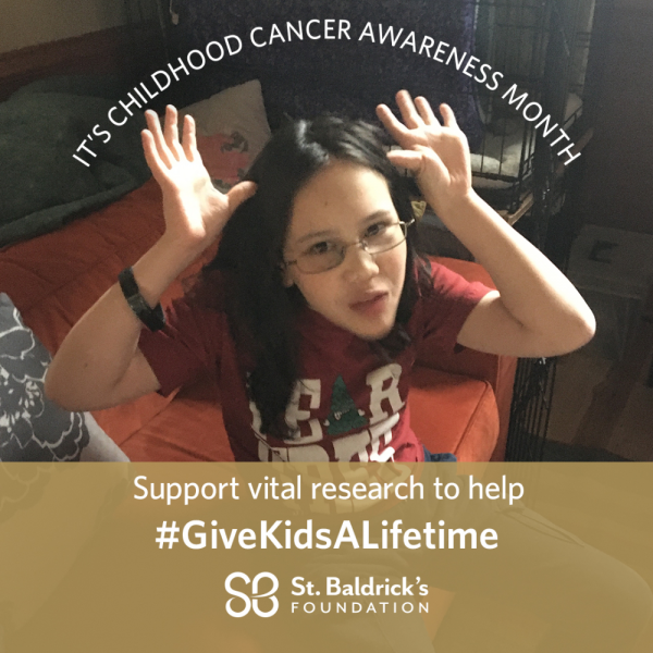 Childhood Cancer Awareness Month 2020 Fundraiser Logo