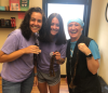 Donating 12 inches of my hair!  photo