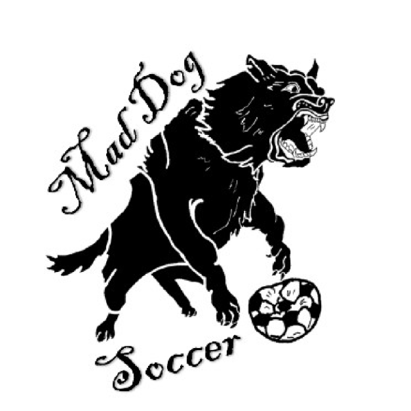 5th Annual Mad Dog Soccer Game for a Cure Fundraiser Logo