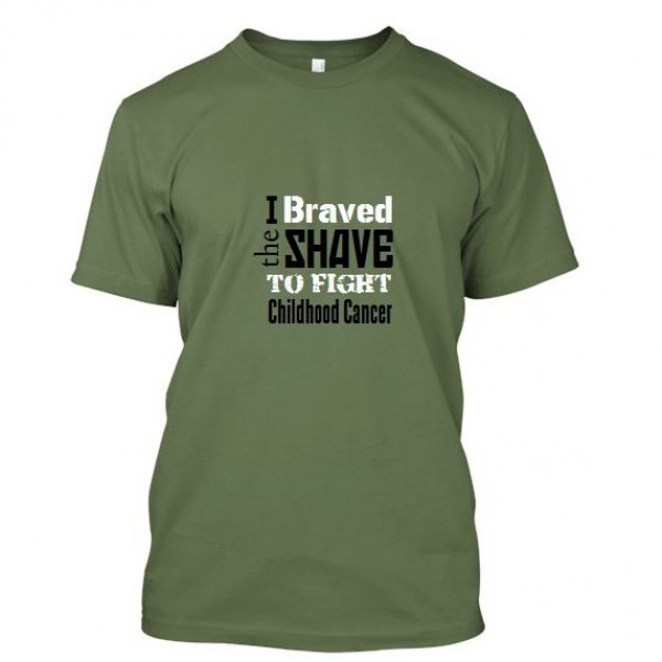 I Braved The Shave Fundraiser Logo