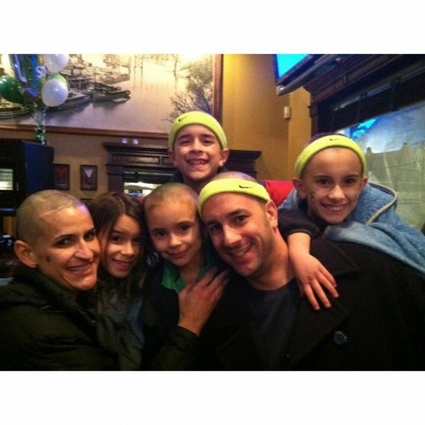 Aaron Marinelli and Family Before