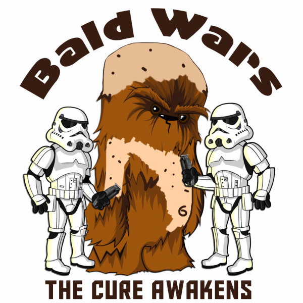 Bald Wars: The Cure Awakens Team Logo