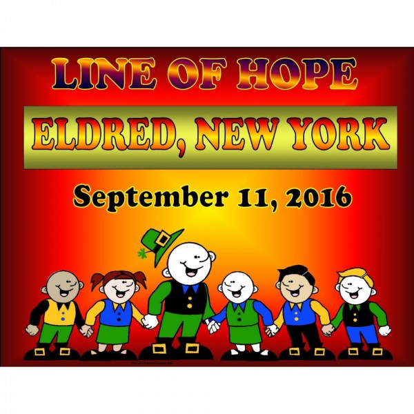 Line of Hope 2016 - Eldred, New York Team Logo
