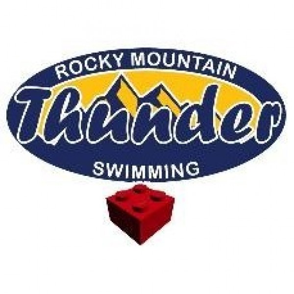 Rocky Mountain Thunder Swimming Team Logo